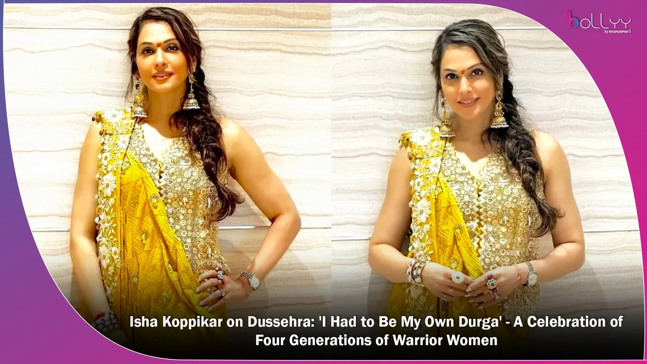 Isha Koppikar on Dussehra