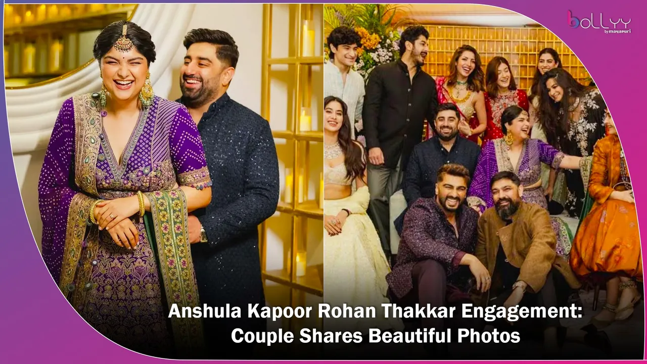 Anshula Kapoor Rohan Thakkar Engagement