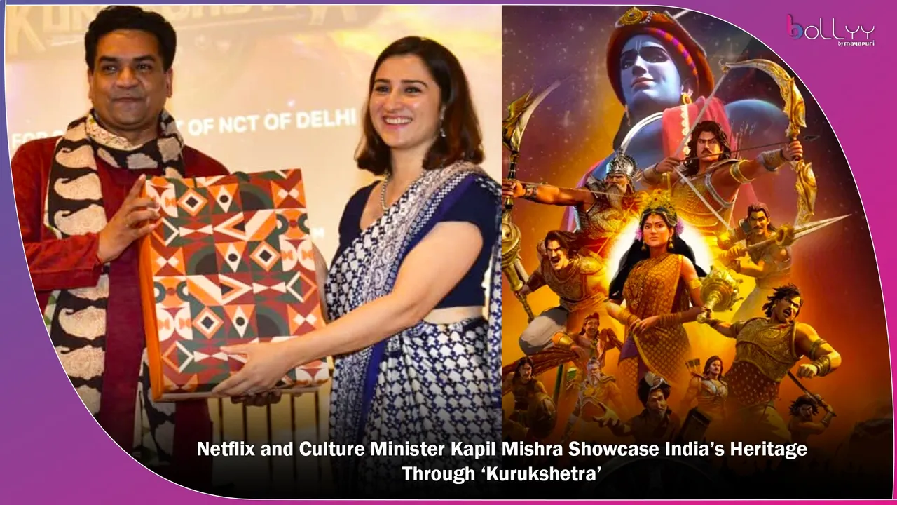 Netflix and Culture Minister Kapil Mishra Showcase India’s Heritage Through ‘Kurukshetra’