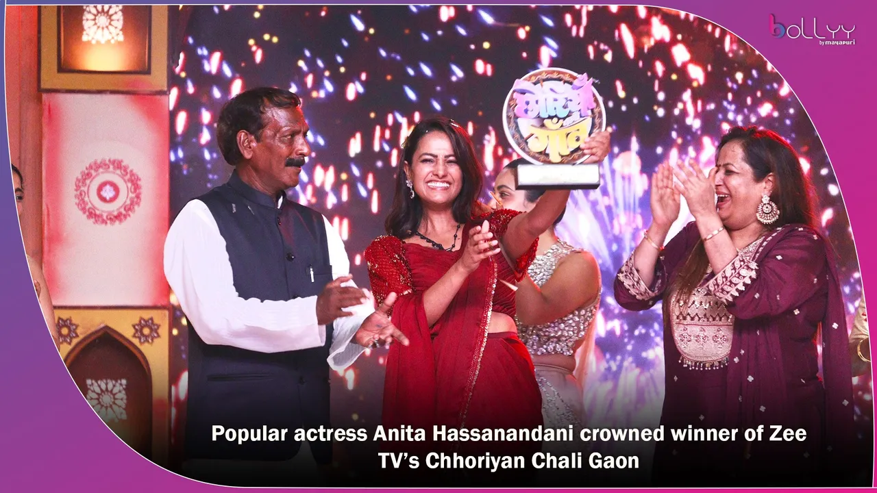 Popular actress Anita Hassanandani crowned winner of Zee TV’s Chhoriyan Chali Gaon