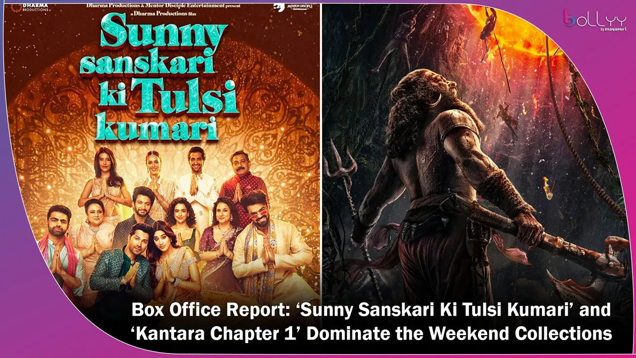 ‘Sunny Sanskari Ki Tulsi Kumari’ and ‘Kantara Chapter 1’ Dominate the Weekend Collections