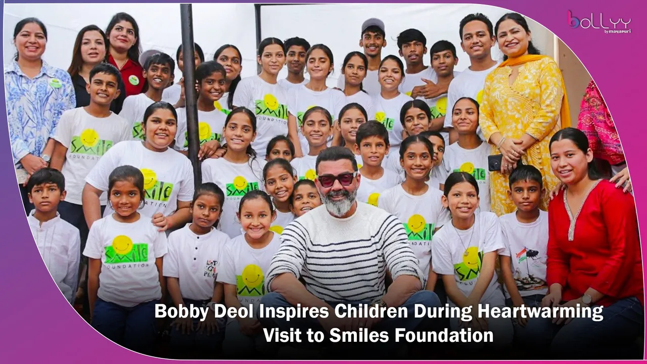 Bobby Deol Inspires Children During Heartwarming Visit to Smiles Foundation