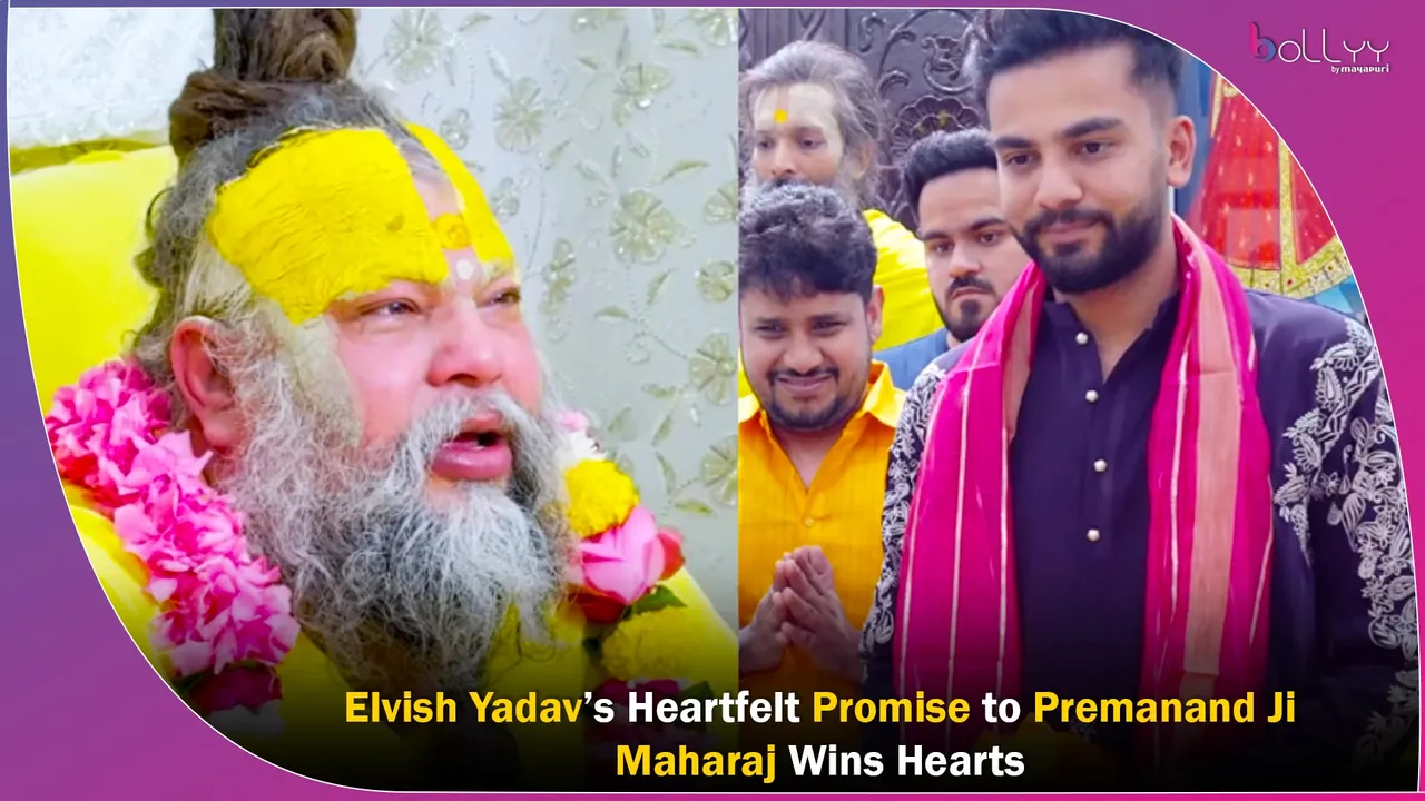 Elvish Yadav’s Heartfelt Promise to Premanand Ji Maharaj Wins Hearts