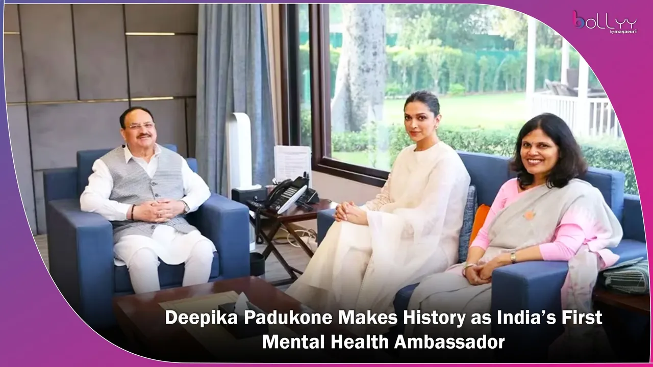 Deepika Padukone Makes History as India’s First Mental Health Ambassador