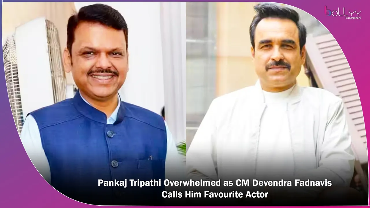 Pankaj Tripathi Overwhelmed as CM Devendra Fadnavis
