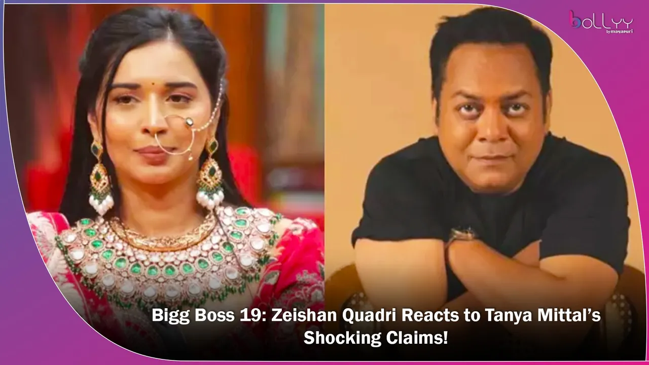 Bigg Boss 19 Zeishan Quadri Reacts to Tanya Mittal’s Shocking Claims!
