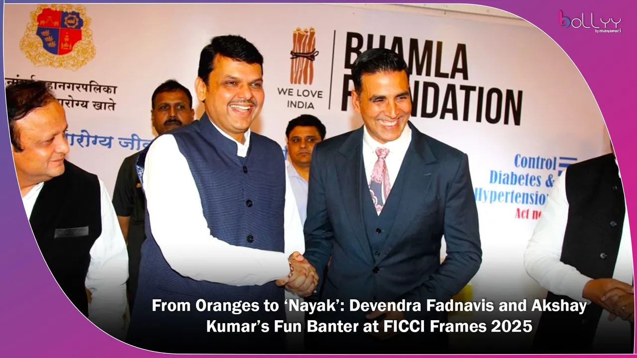 Devendra Fadnavis and Akshay Kumar Fun Banter at FICCI Frames 2025