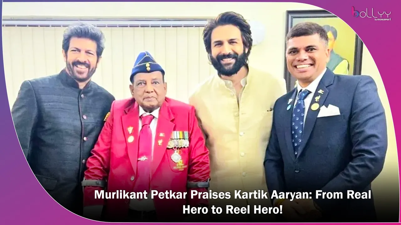 Murlikant Petkar Praises Kartik Aaryan
