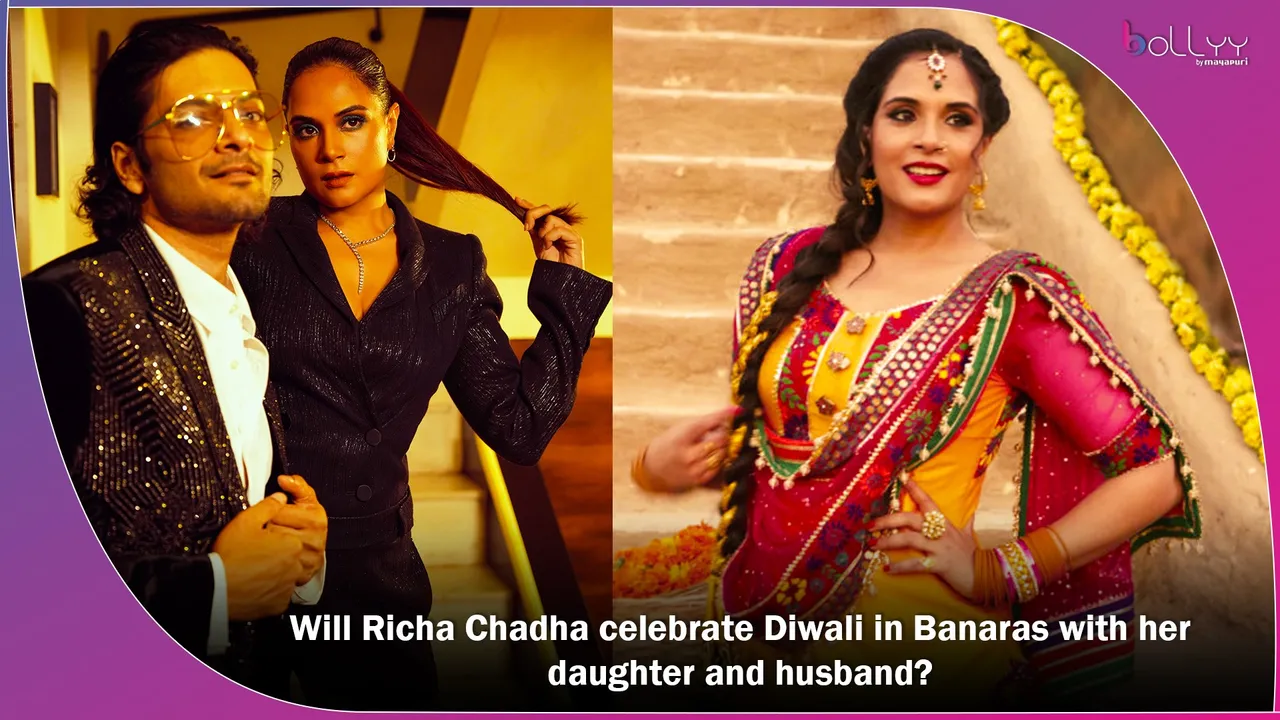 Richa Chadha celebrate Diwali in Banaras