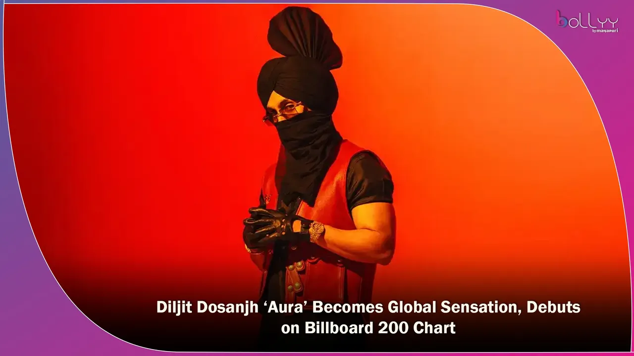 Diljit Dosanjh ‘Aura’ Becomes Global Sensation, Debuts on Billboard 200 Chart
