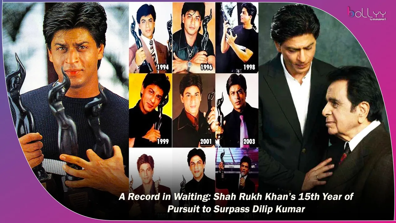 Shah Rukh Khan’s 15th Year of Pursuit to Surpass Dilip Kumar