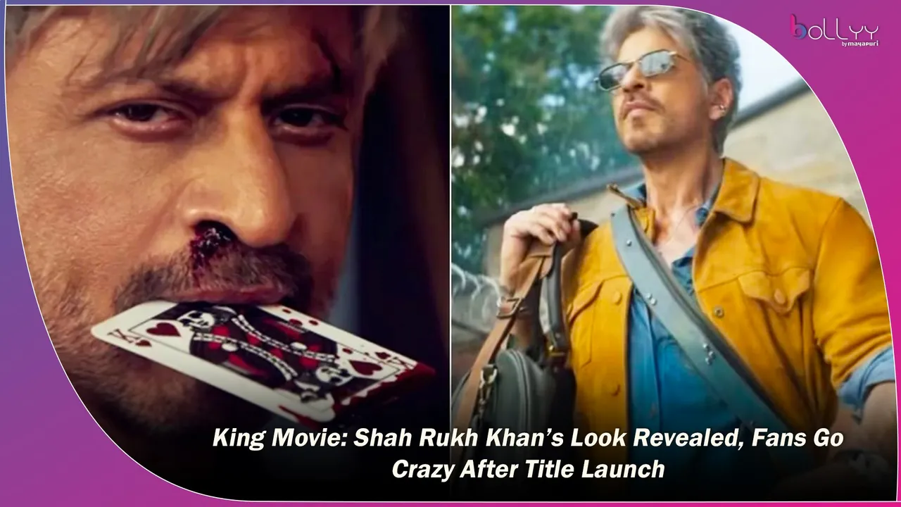 King Movie Shah Rukh Khan’s Look Revealed