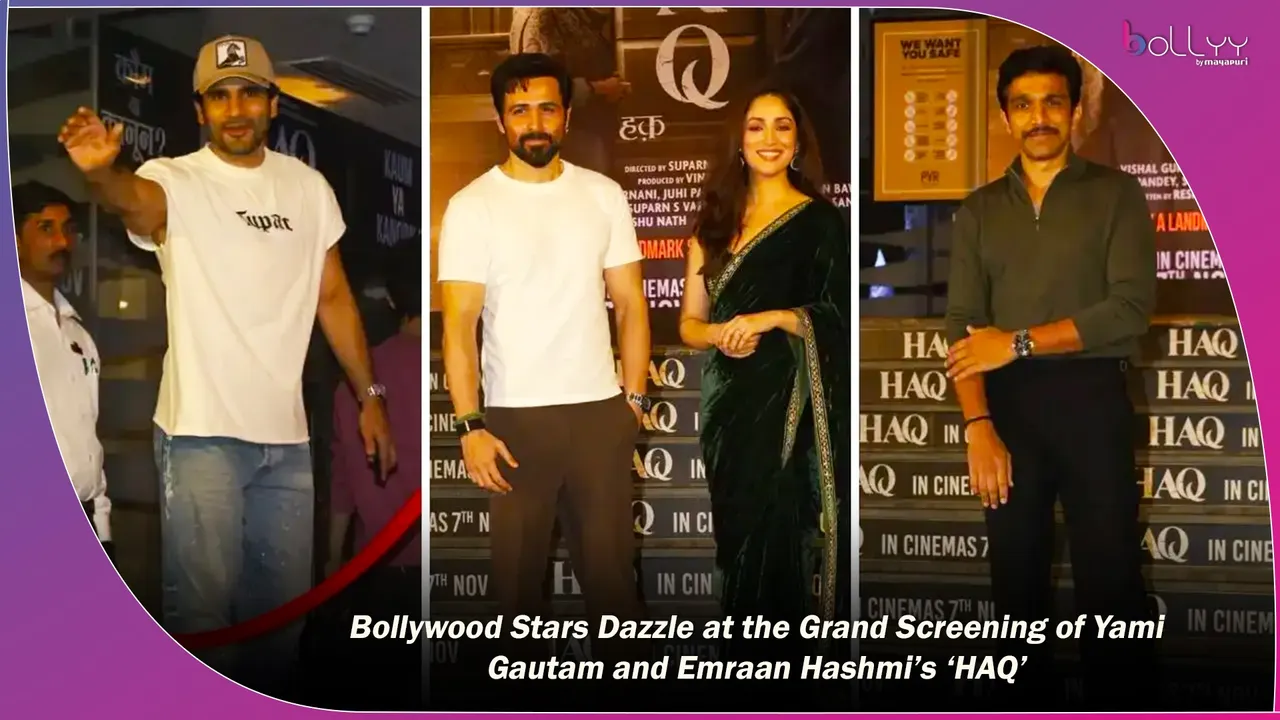 Bollywood Stars Dazzle at the Grand Screening of Yami Gautam and Emraan Hashmi’s ‘HAQ’