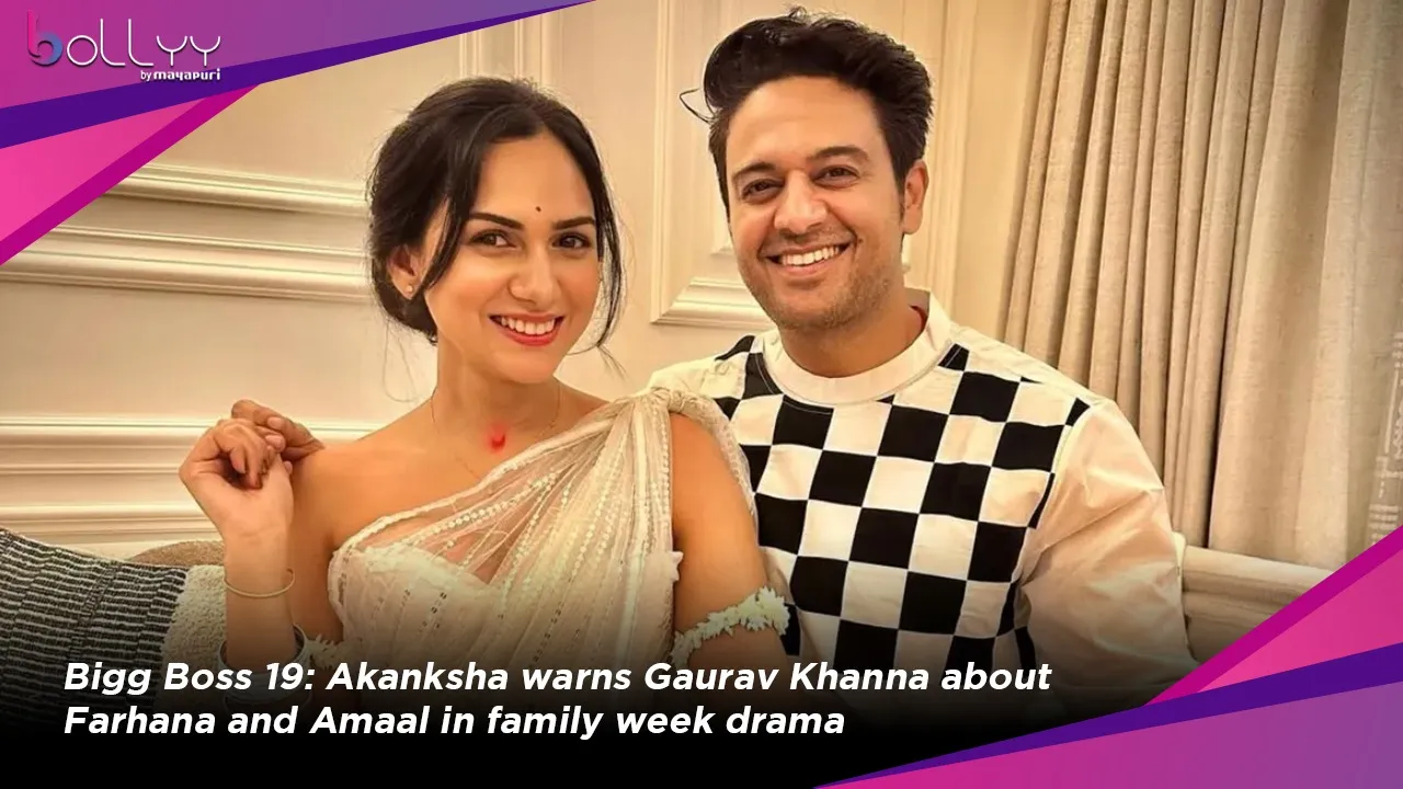 Bigg Boss 19 Akanksha warns Gaurav Khanna about Farhana and Amaal in family week drama
