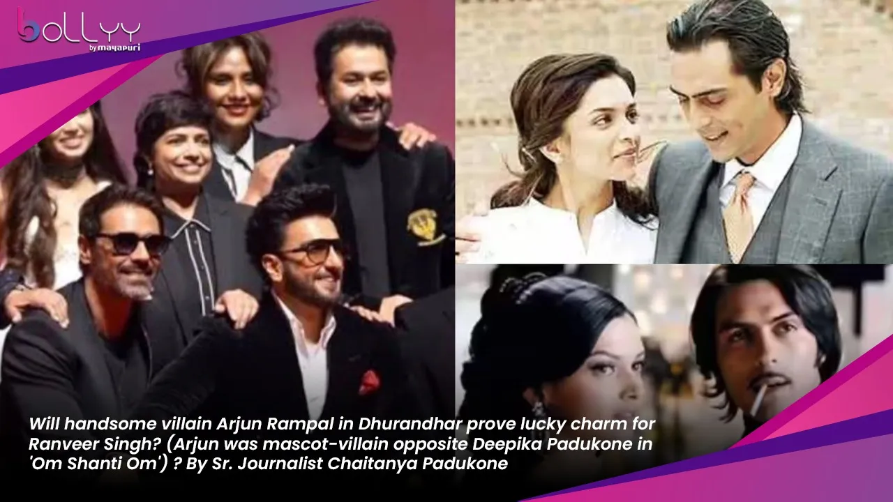 Arjun was mascot-villain opposite Deepika Padukone in 'Om Shanti Om'