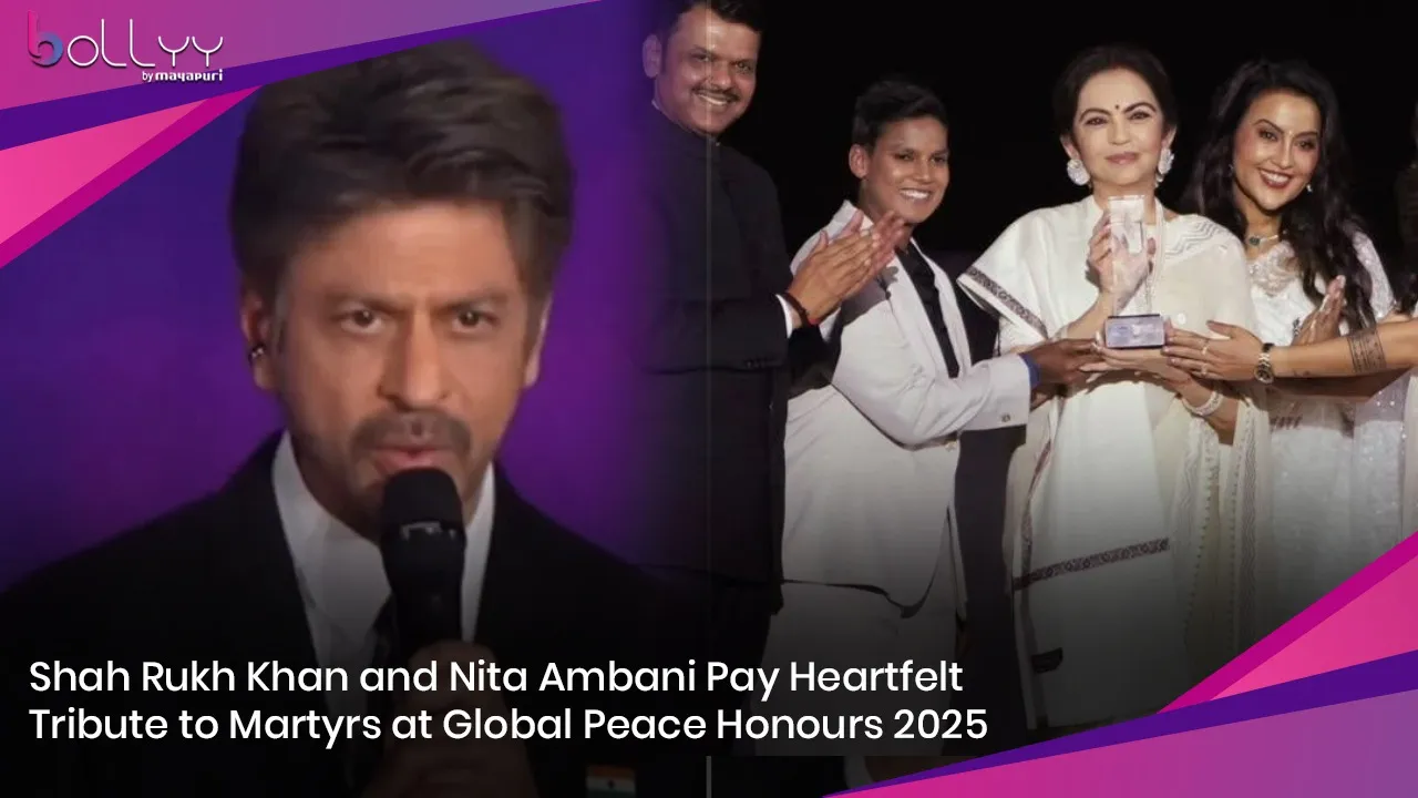 Shah Rukh Khan and Nita Ambani Pay Heartfelt Tribute to Martyrs at Global Peace Honours 2025