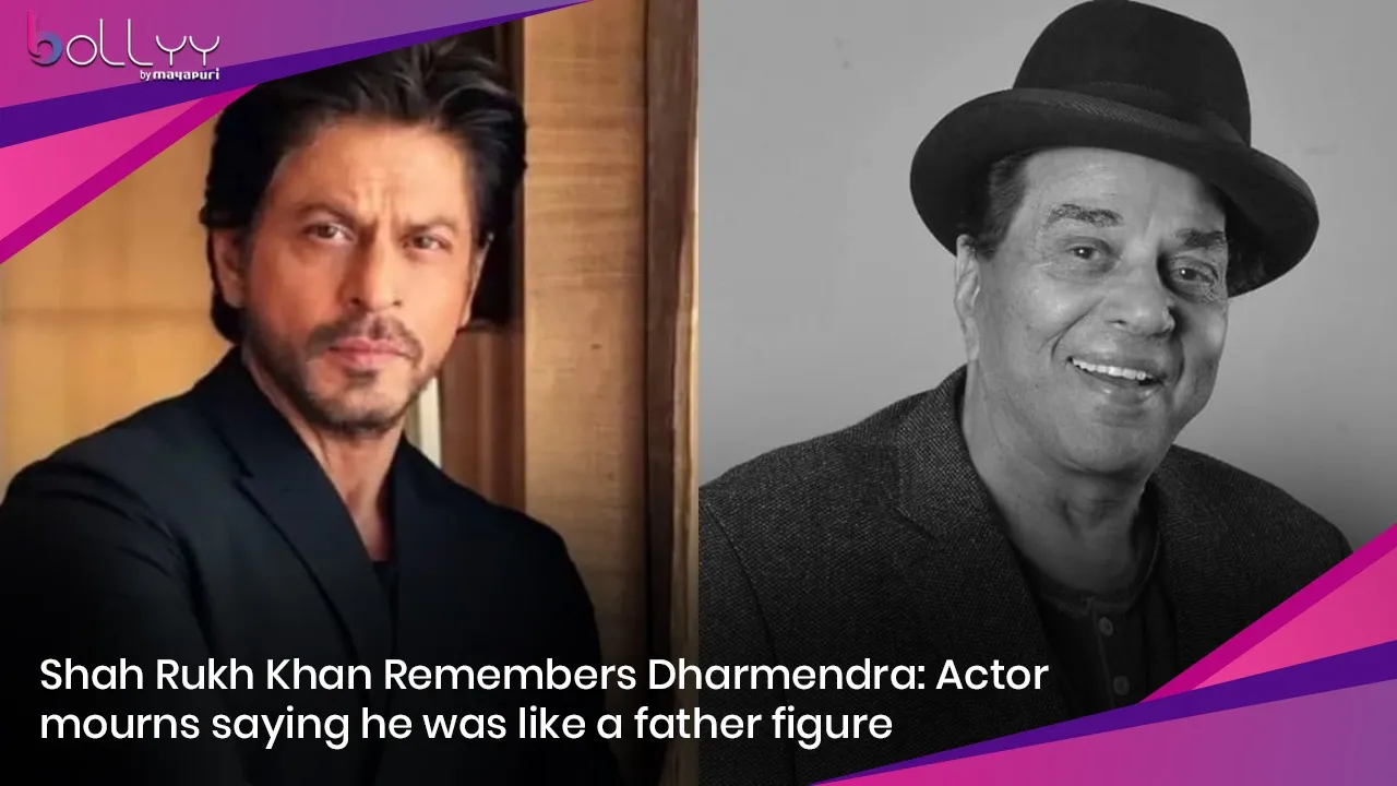 Shah Rukh Khan Remembers Dharmendra Actor mourns saying he was like a father figure