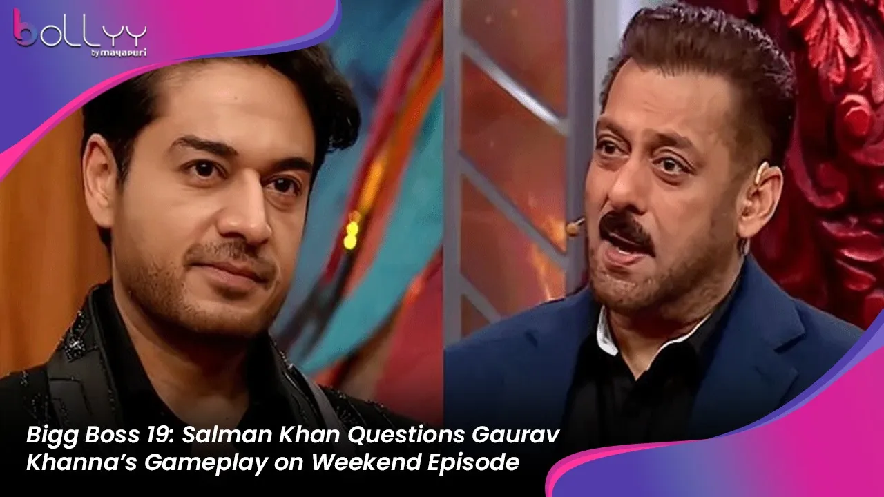 Bigg Boss 19 Salman Khan Questions Gaurav Khanna’s Gameplay on Weekend Episode