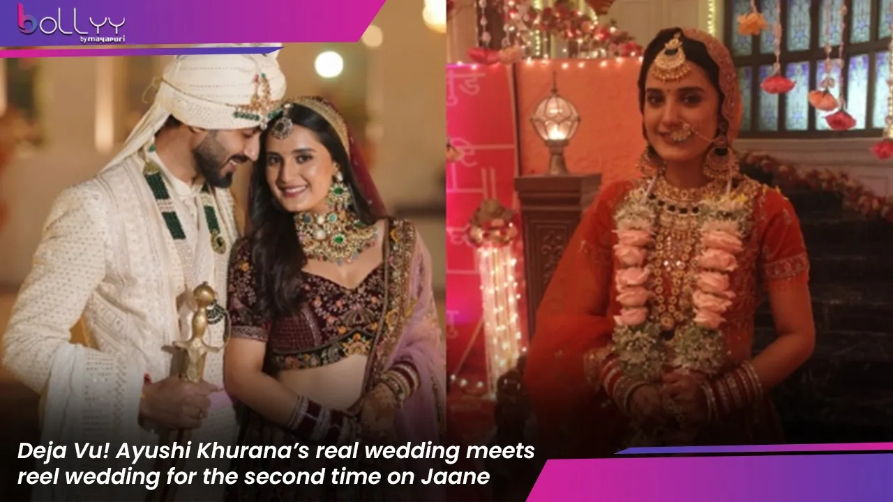 Ayushi Khurana’s real wedding meets reel wedding