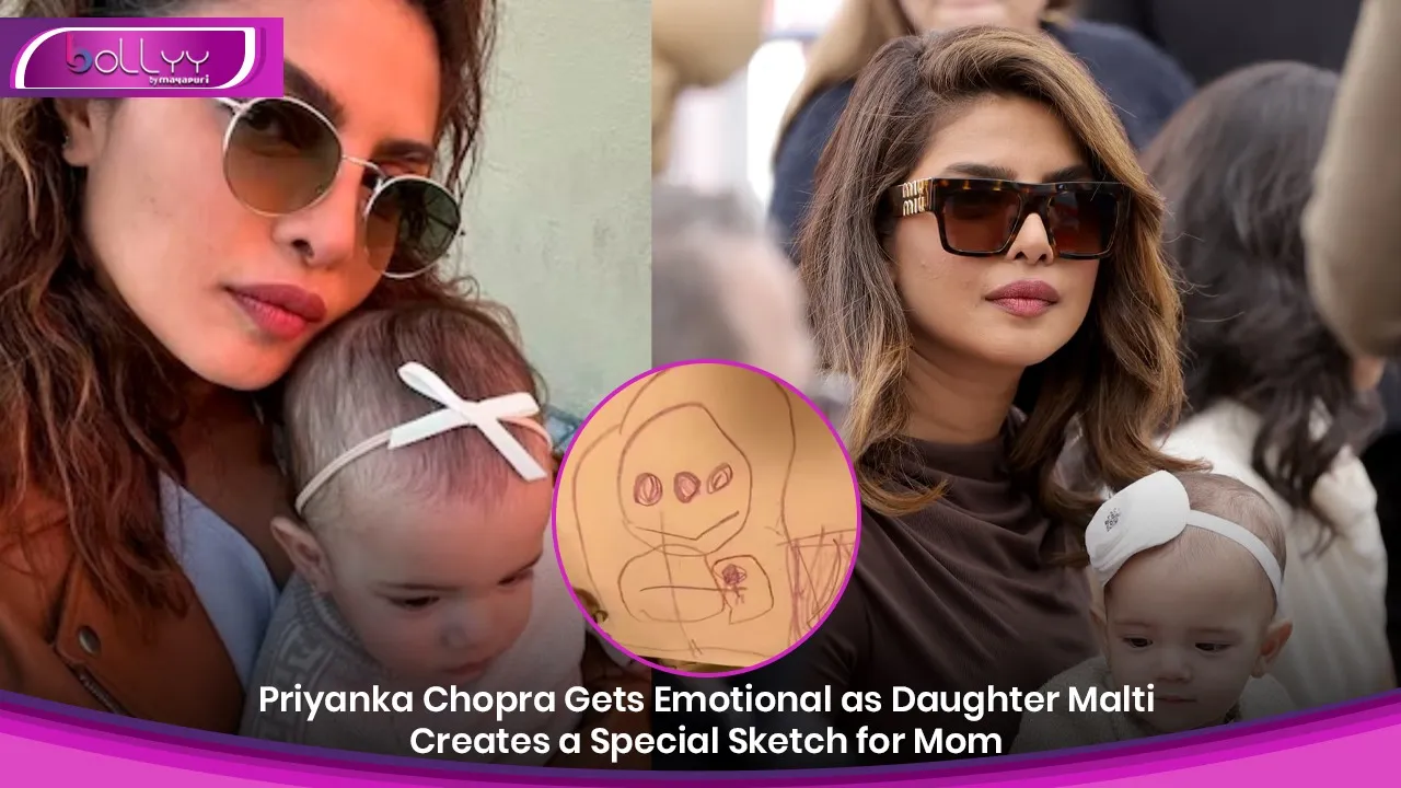 Priyanka Chopra Gets Emotional as Daughter Malti Creates a Special Sketch for Mom