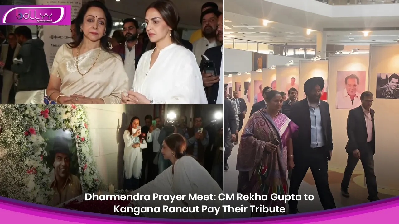 Dharmendra Prayer Meet CM Rekha Gupta to Kangana Ranaut Pay Their Tribute