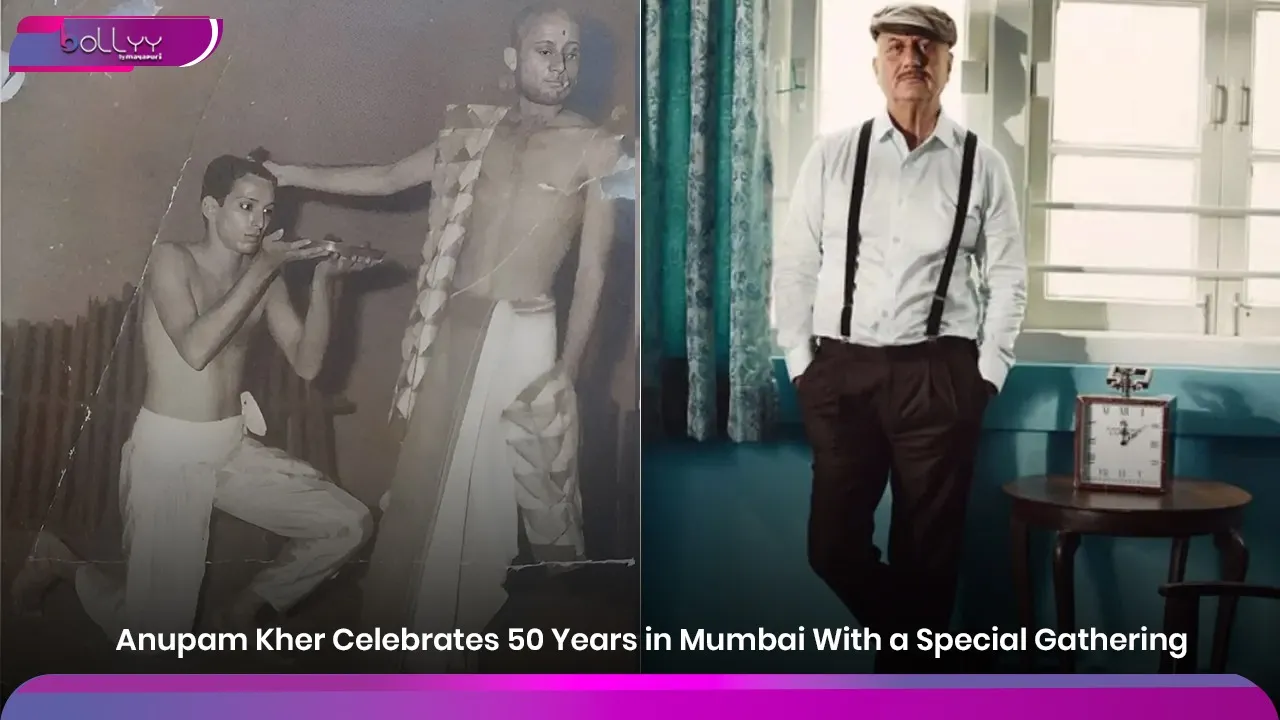 Anupam Kher Celebrates 50 Years in Mumbai With a Special Gathering