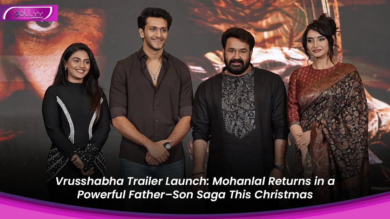 Vrusshabha Trailer Launch