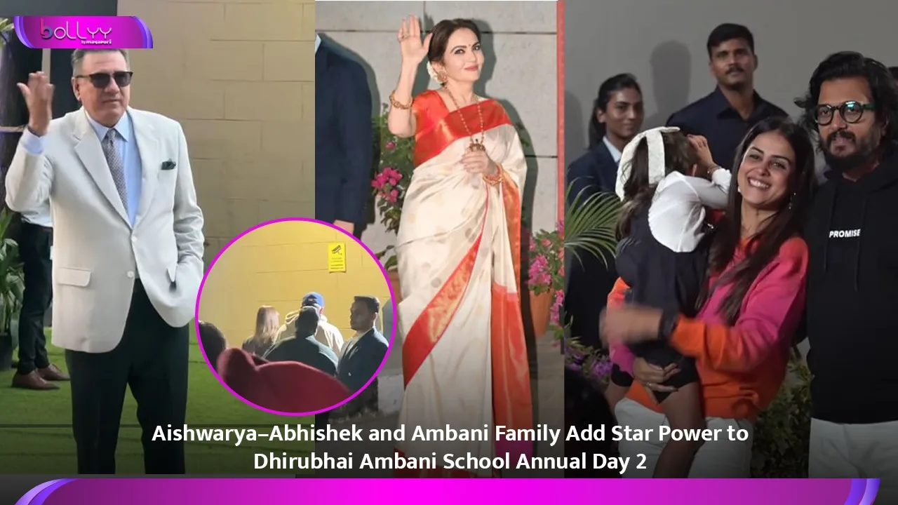 Aishwarya–Abhishek and Ambani Family Add Star Power to Dhirubhai Ambani School Annual Day 2