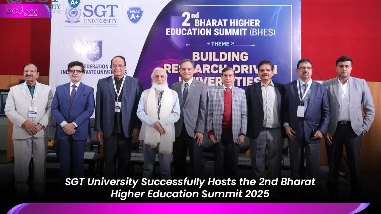 SGT University Successfully Hosts the 2nd Bharat Higher Education Summit 2025