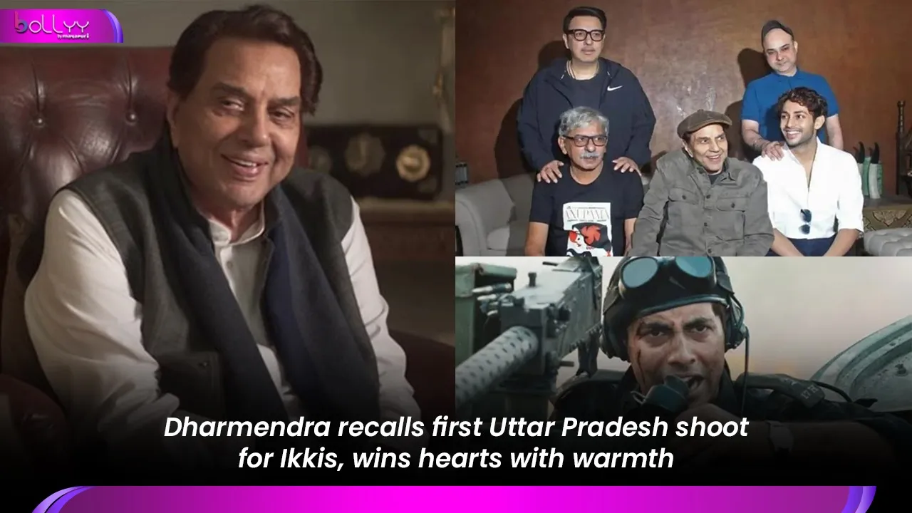 Dharmendra recalls first Uttar Pradesh shoot for Ikkis, wins hearts with warmth