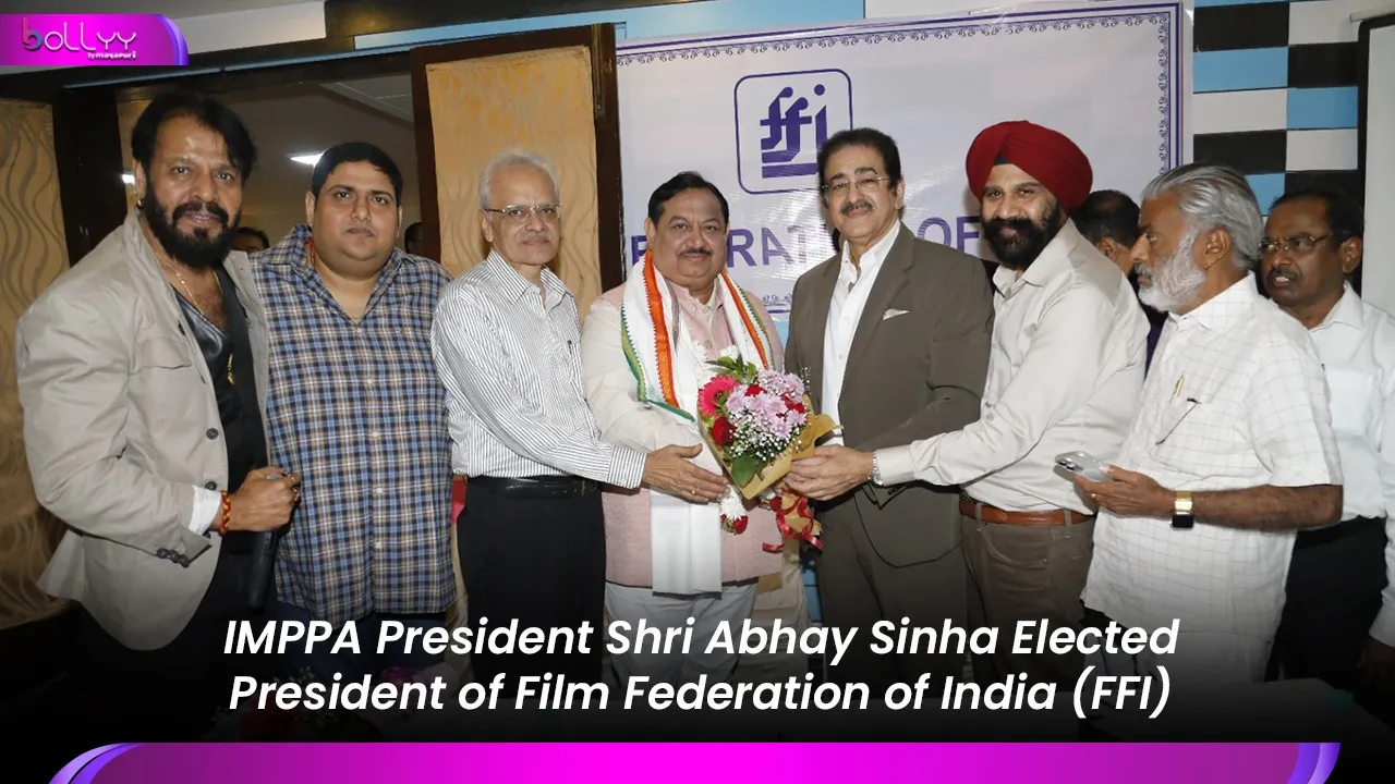 IMPPA President Shri Abhay Sinha Elected President of Film Federation of India (FFI)