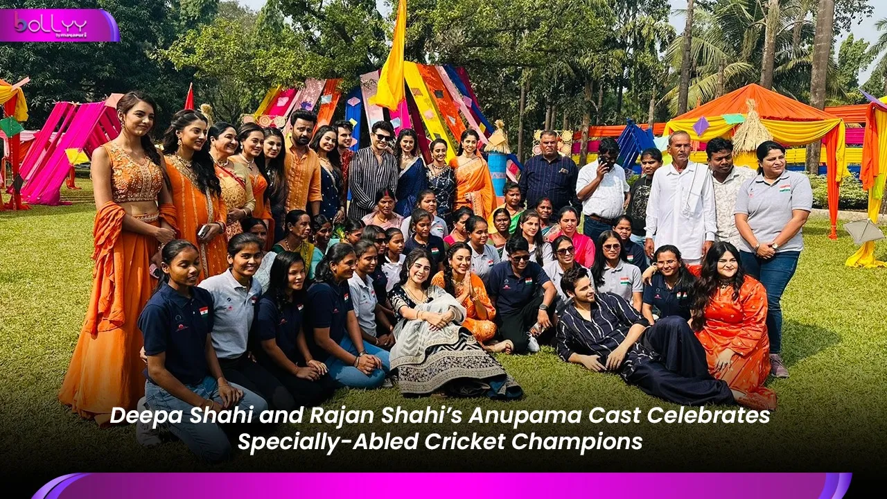 Deepa Shahi and Rajan Shahi’s Anupama Cast Celebrates Specially-Abled Cricket Champions