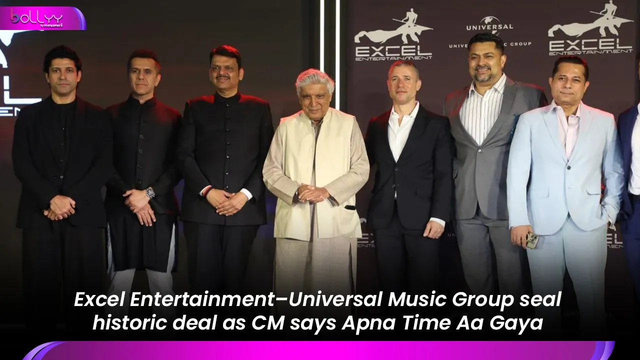 Excel Entertainment–Universal Music Group seal historic deal as CM says Apna Time Aa Gaya