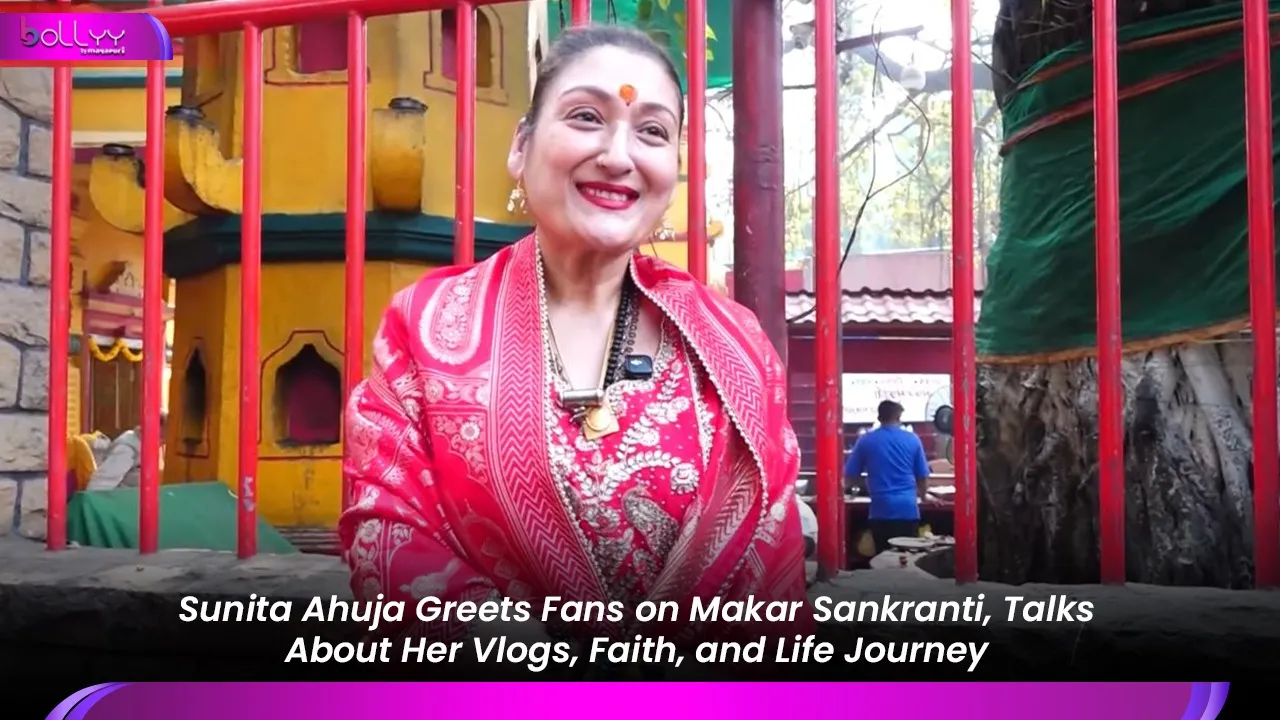 Sunita Ahuja Greets Fans on Makar Sankranti