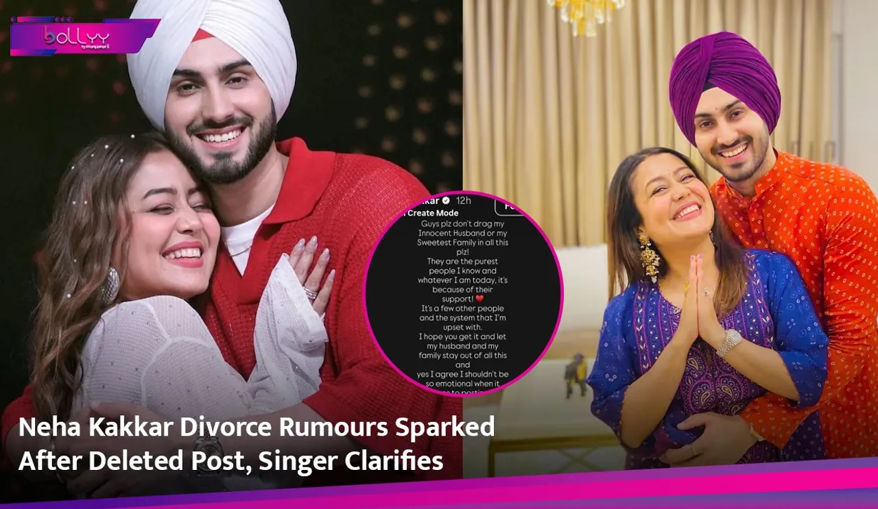 Neha Kakkar Divorce Rumours Sparked After Deleted Post, Singer Clarifies