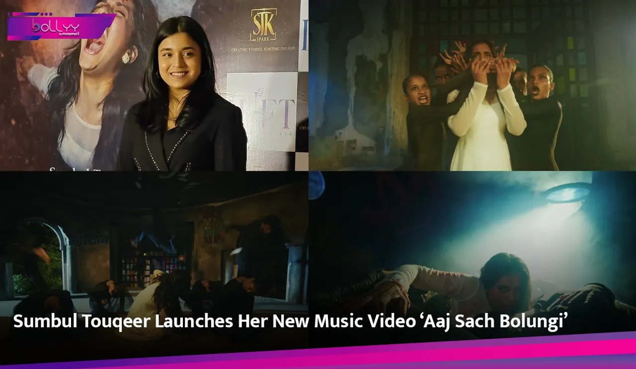 Sumbul Touqeer Launches Her New Music Video ‘Aaj Sach Bolungi’.jpg