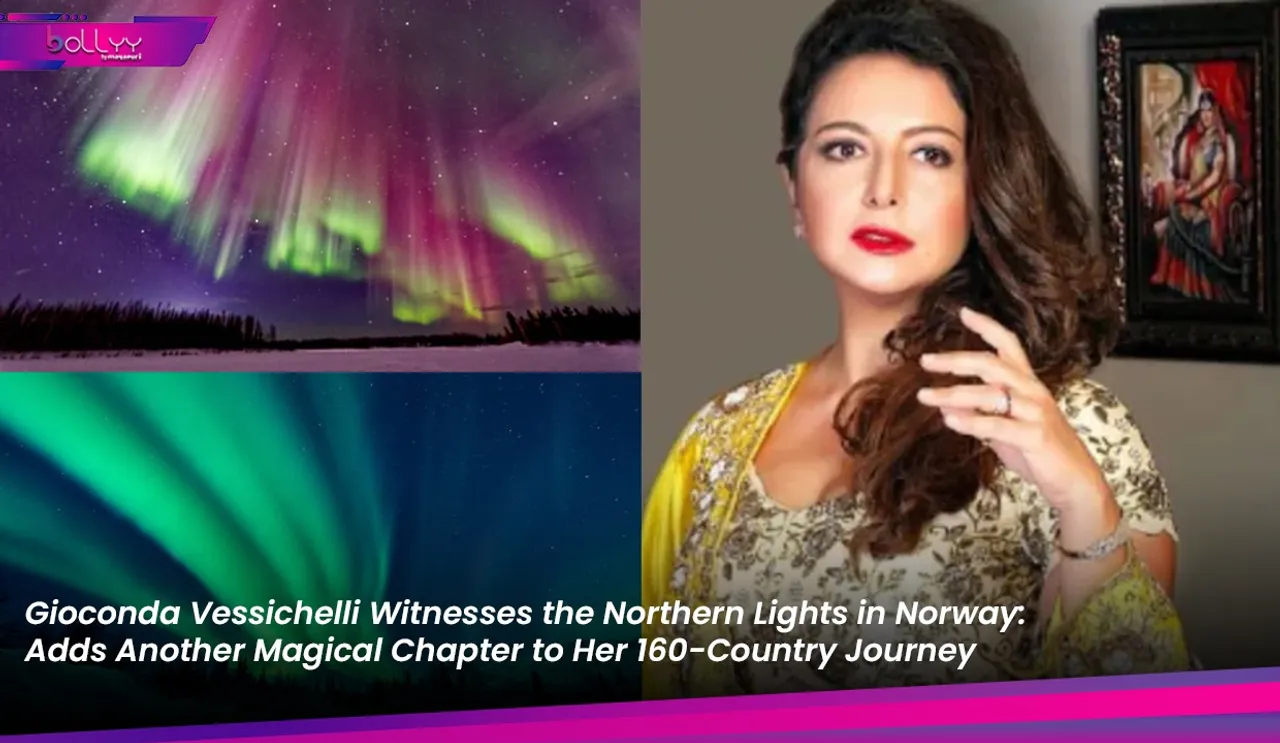 Gioconda Vessichelli Witnesses the Northern Lights in Norway