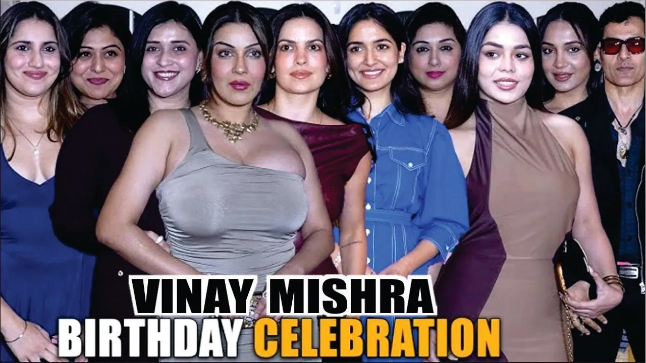 Manara and Natasa Stankovic Steal the Spotlight With Their Glamorous Looks at Vinay Mishra’s Birthday Bash