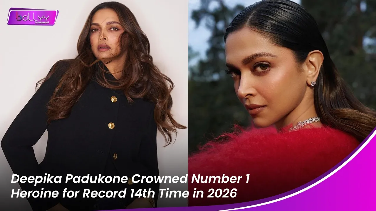 Deepika Padukone Crowned Number 1 Heroine for Record 14th Time in 2026