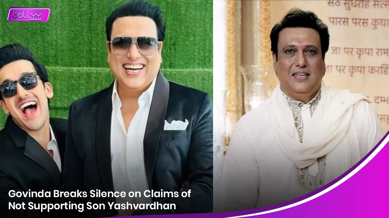 Govinda Breaks Silence on Claims of Not Supporting Son Yashvardhan