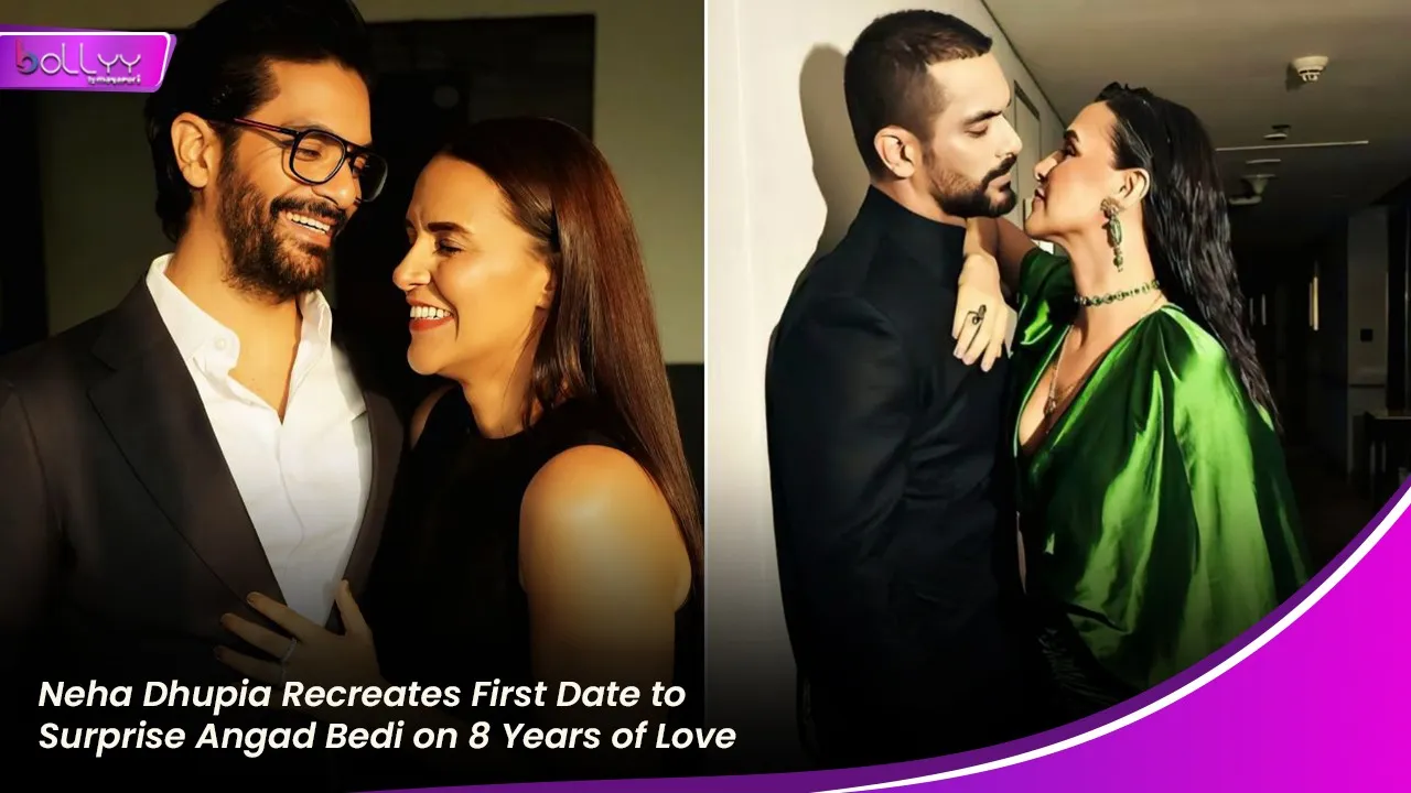 Neha Dhupia Recreates First Date to Surprise Angad Bedi on 8 Years of Love