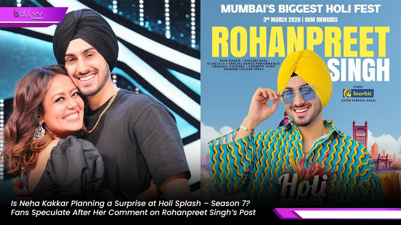 Neha Kakkar Planning a Surprise at Holi Splash