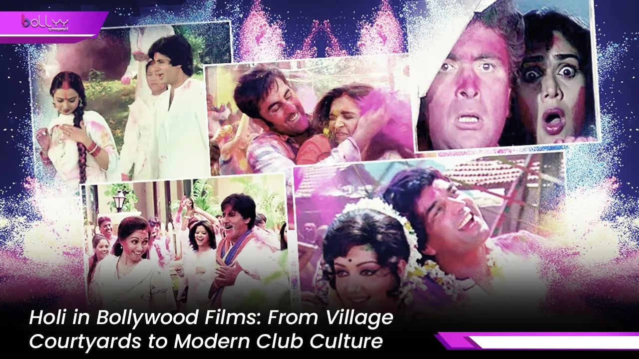 Holi in Bollywood Films: From Village Courtyards to Modern Club Culture