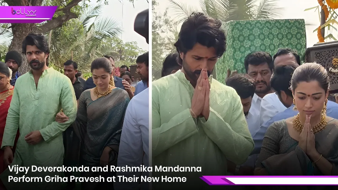 Vijay Deverakonda and Rashmika Mandanna Perform Griha Pravesh at Their New Home