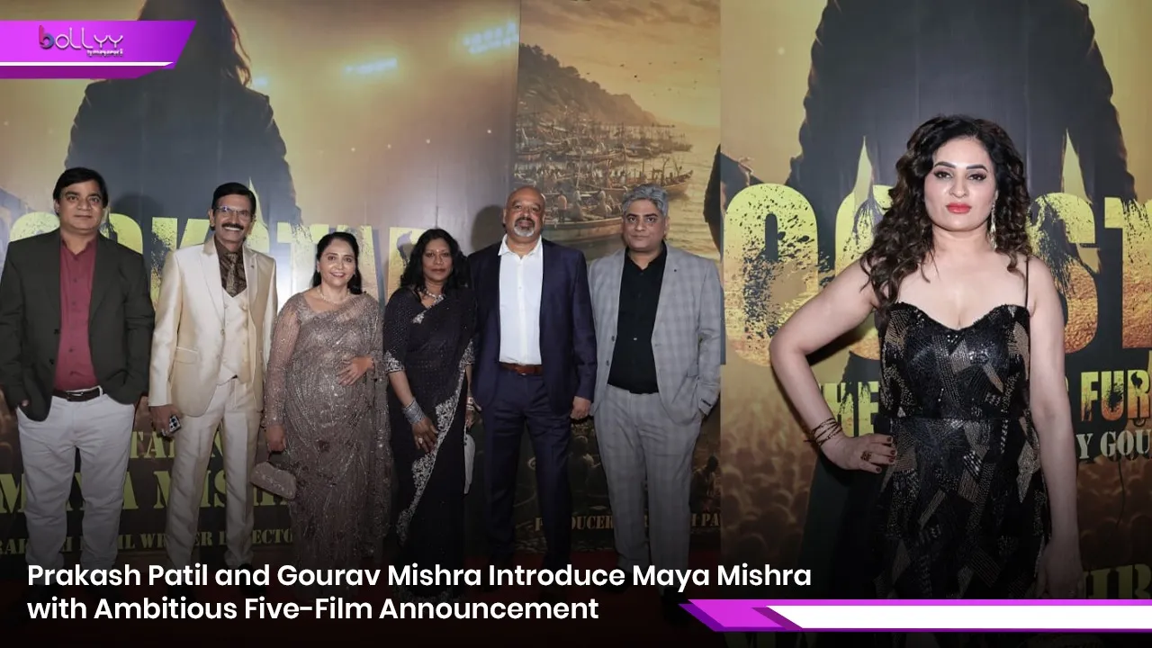 Prakash Patil and Gourav Mishra Introduce Maya Mishra with Ambitious Five-Film Announcement.jpg