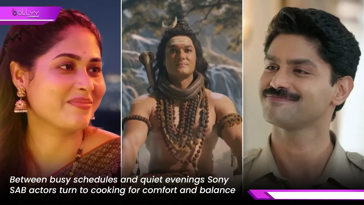 Between busy schedules and quiet evenings Sony SAB actors turn to cooking for comfort and balance