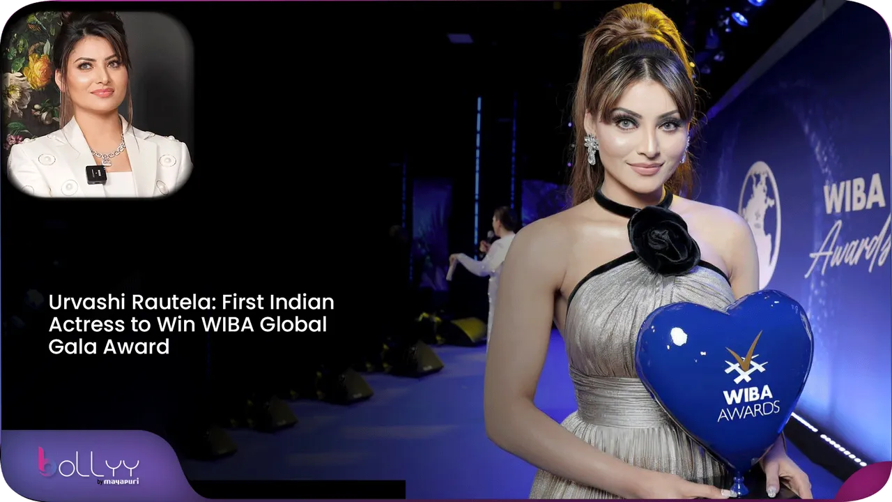 Urvashi Rautela Win WIBA Global Gala Award