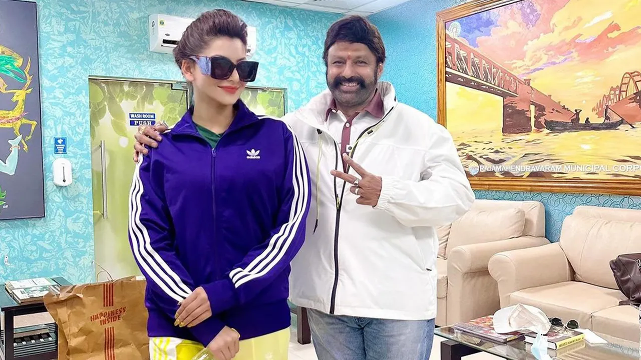 Urvashi Rautela on 'NBK 109' Set After Anjali Incident