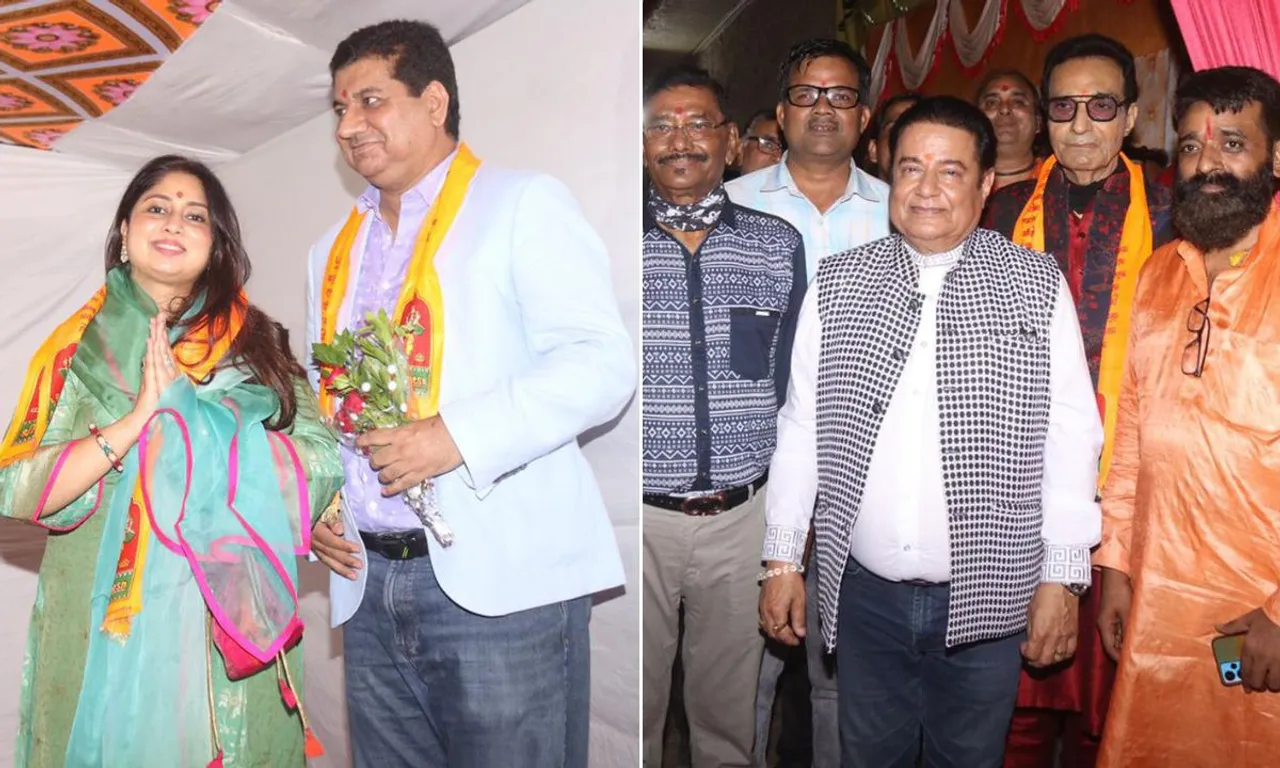 Dheeraj Kumar's Grand Ganesh Chaturthi Bash with Anup Jalota & Stars