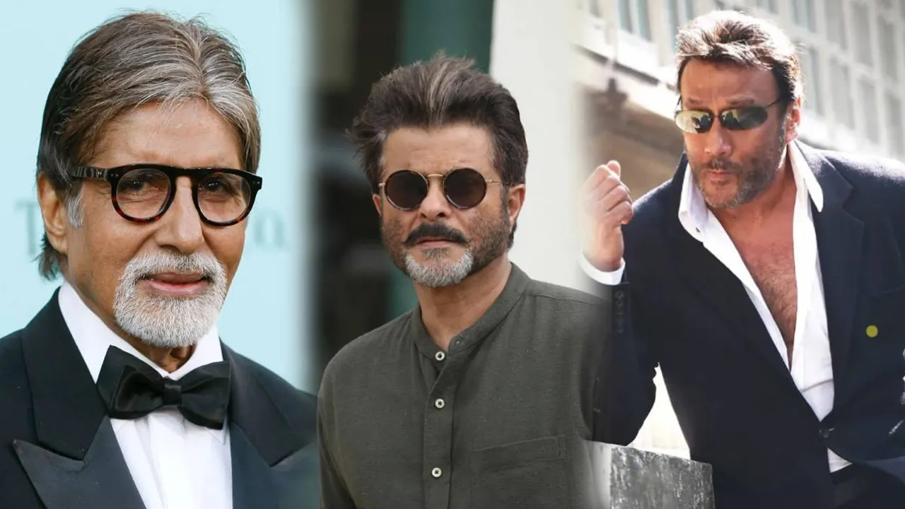Amitabh Bachchan, Anil Kapoor, and Jackie Shroff,